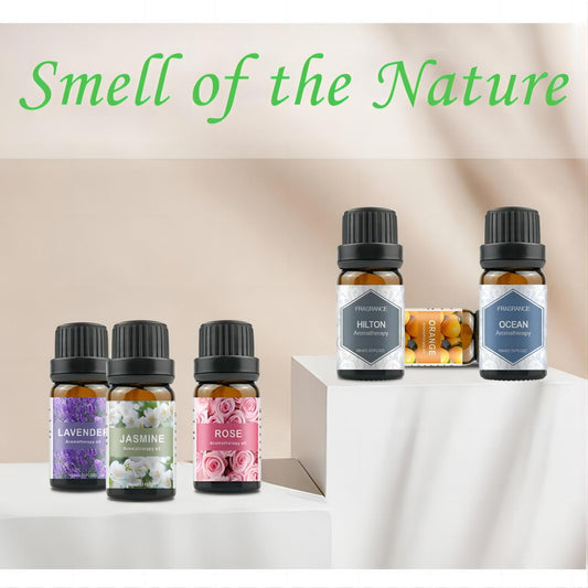 550ML Aromatherapy Oil Diffuser, Auto Shut-Off When Water Runs Out - Essential Oil Aromatherapy Diffuser With 6 Bottles Of 10ML Essential Oil Set --Sales On Temu And Shein Are Prohibited